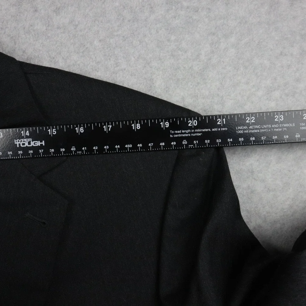 Jos A Bank Blazer Mens 43R Signature Wool 2-Button Suit Jacket Coat Charcoal‎